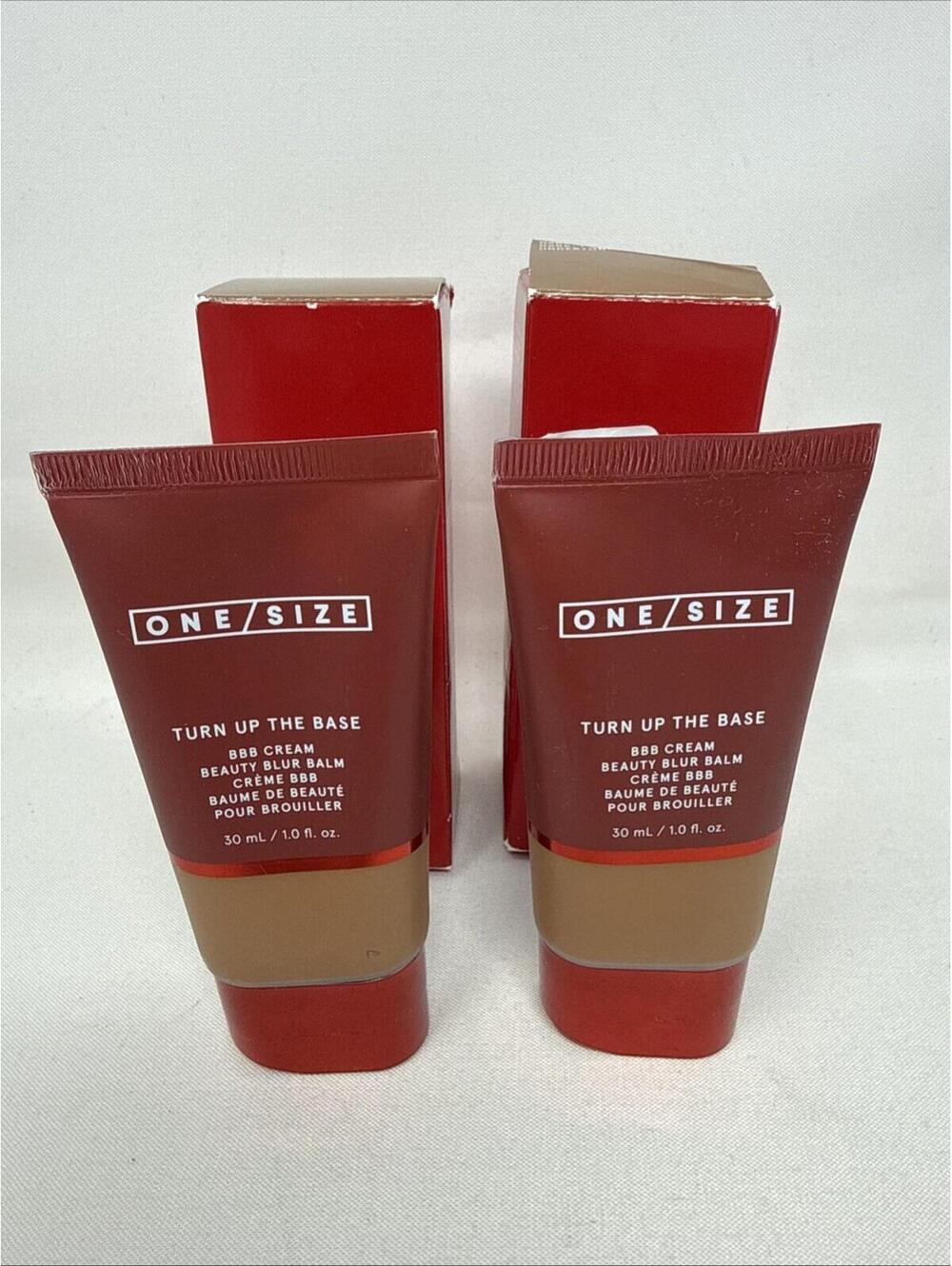 2X One Size Turn Up The Base BBB Cream Blur Balm Dark 1 Neutral  CJ#103